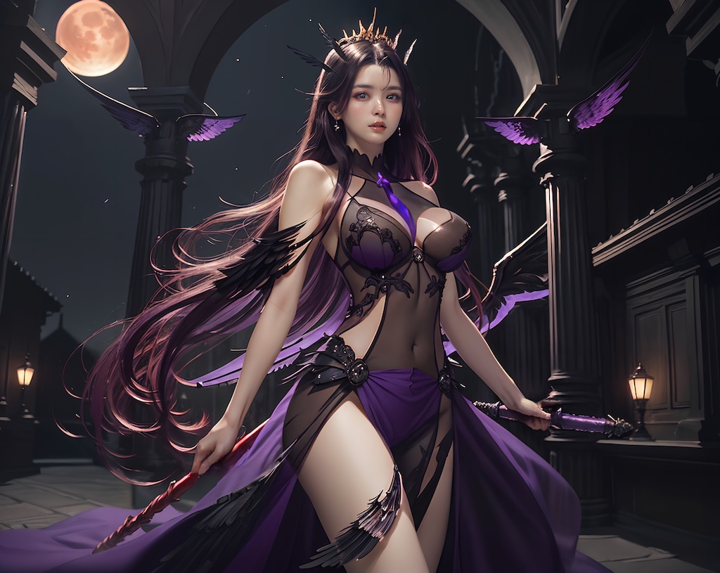 🌙(実写風)紅き月の魔人🌙