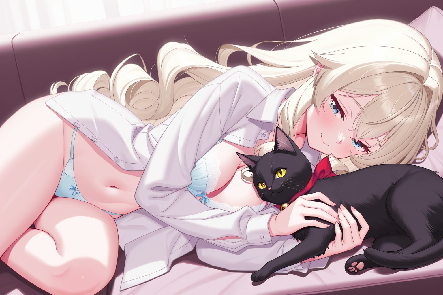 休日のラべリアちゃん