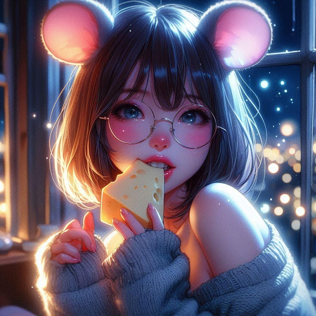 チーズをあげる