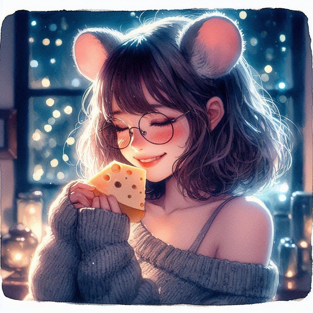 チーズをあげる