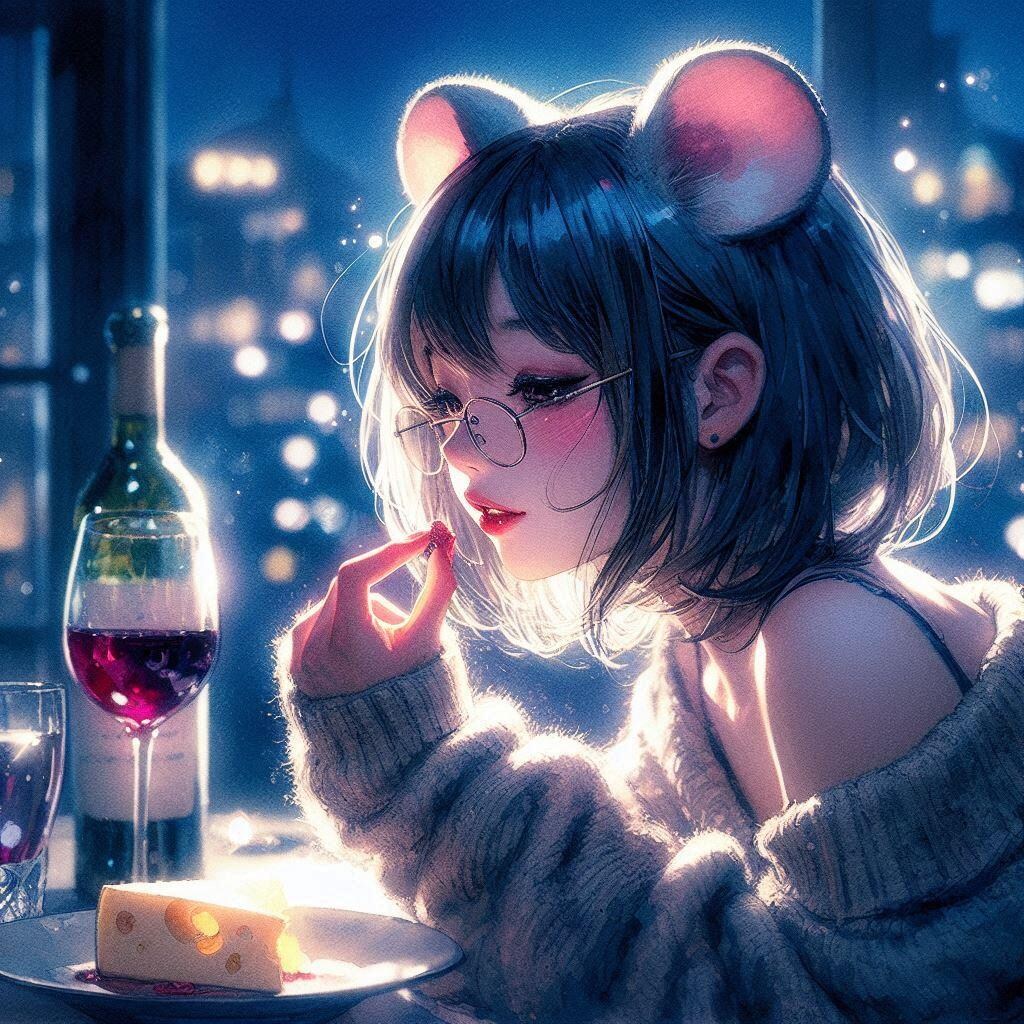 チーズをあげる