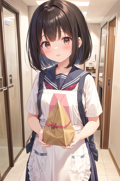 調理実習で作ったんだけど・・・よかったら食べて | の人気AIイラスト・グラビア