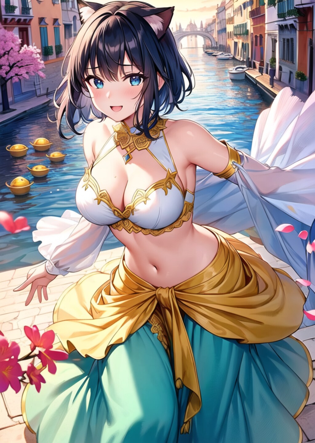 水の国、花の踊り子参戦