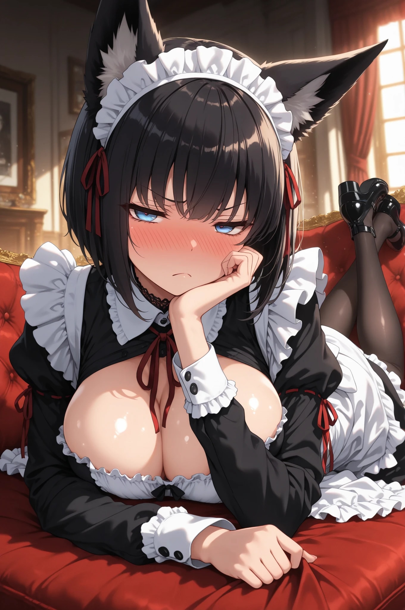 狐耳のメイド