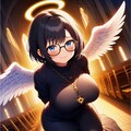 小生意気な天使 The cheeky little angel. 3枚目