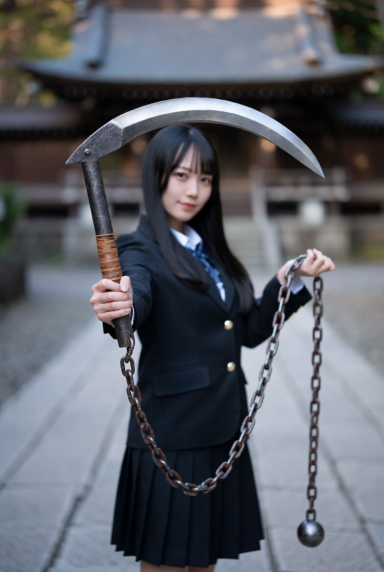 鎖鎌 | の人気AIイラスト・グラビア