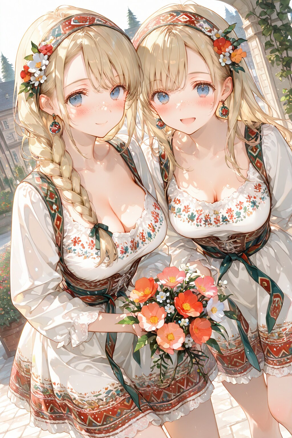 花売り