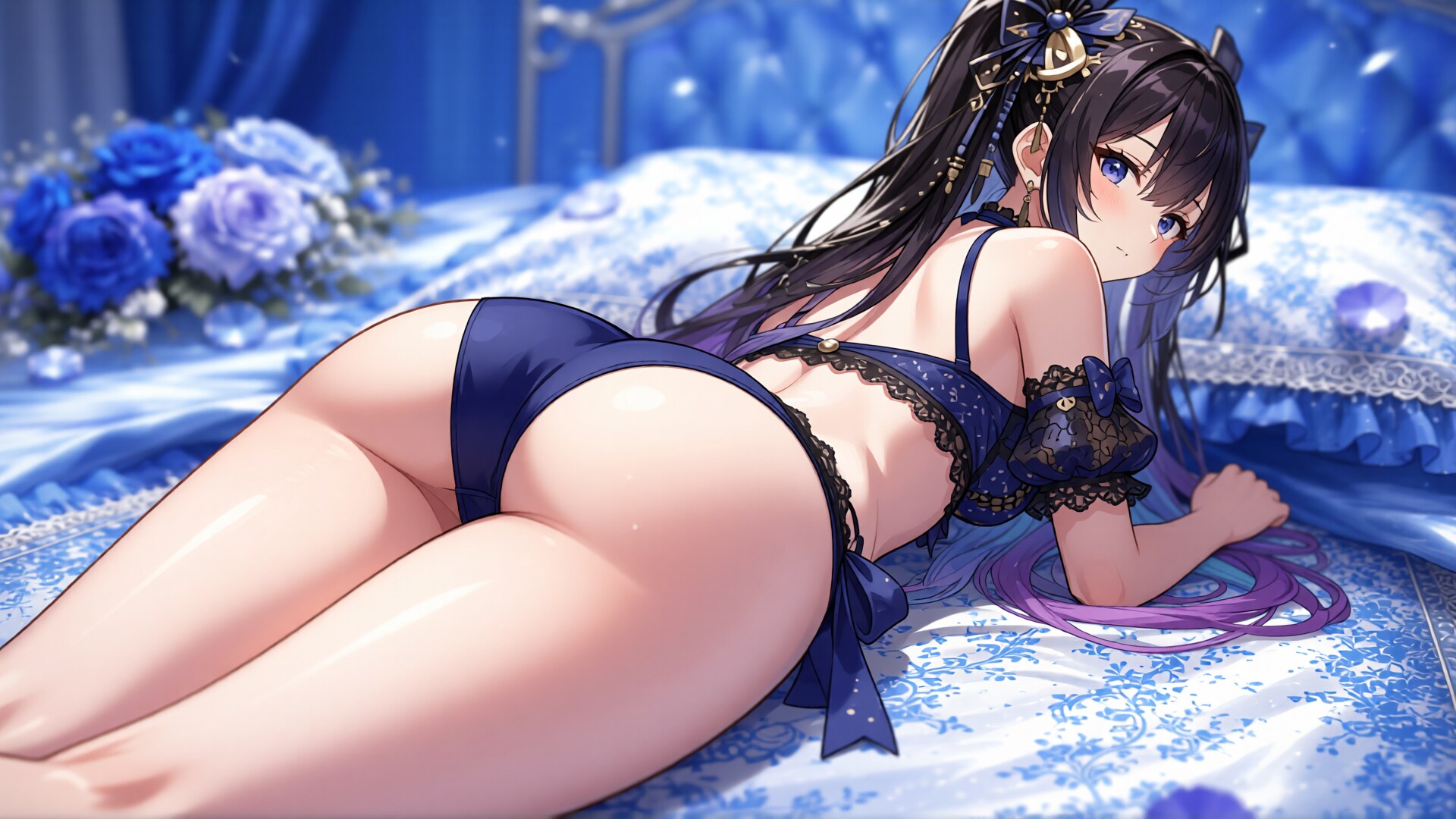 黒髪少女と水着　その4-3