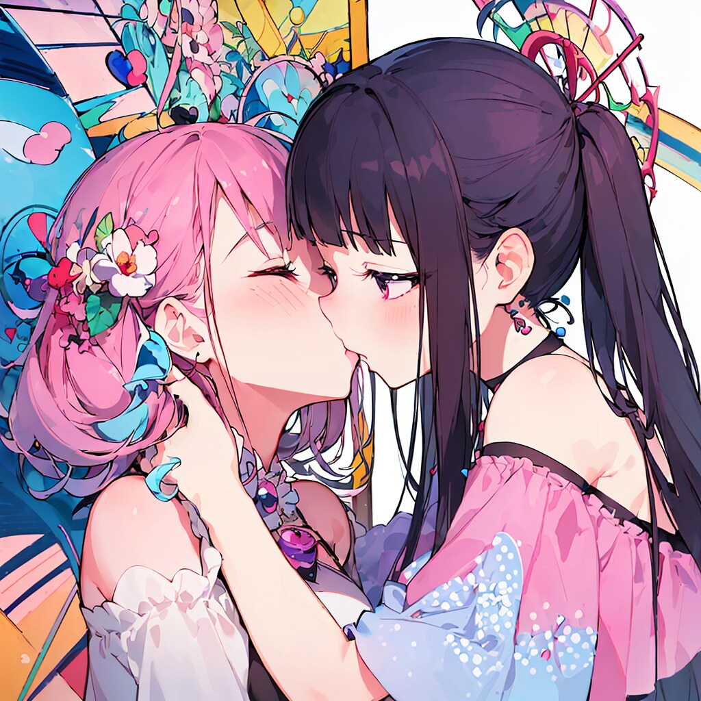 百合キス