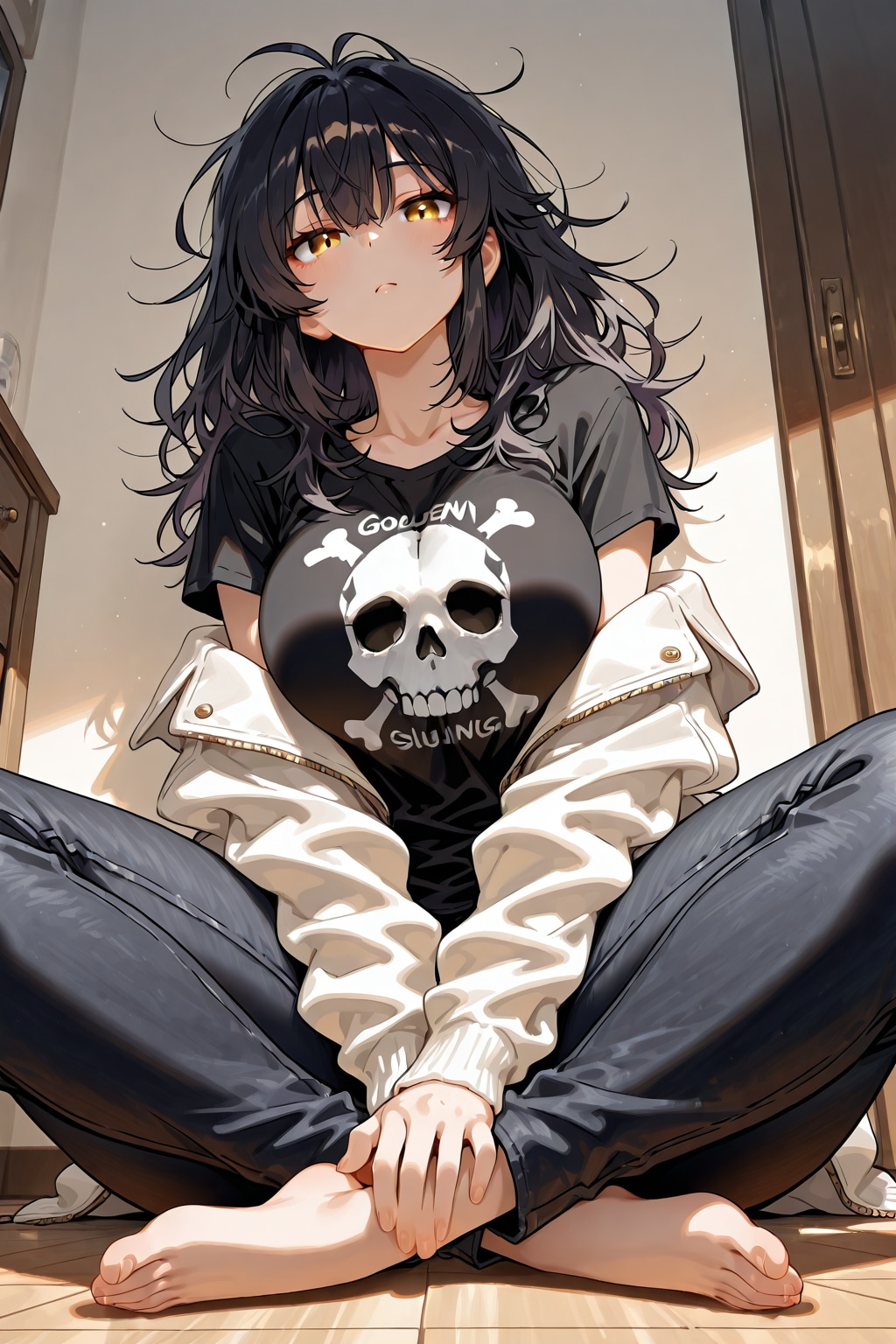 髑髏コーデ美琴