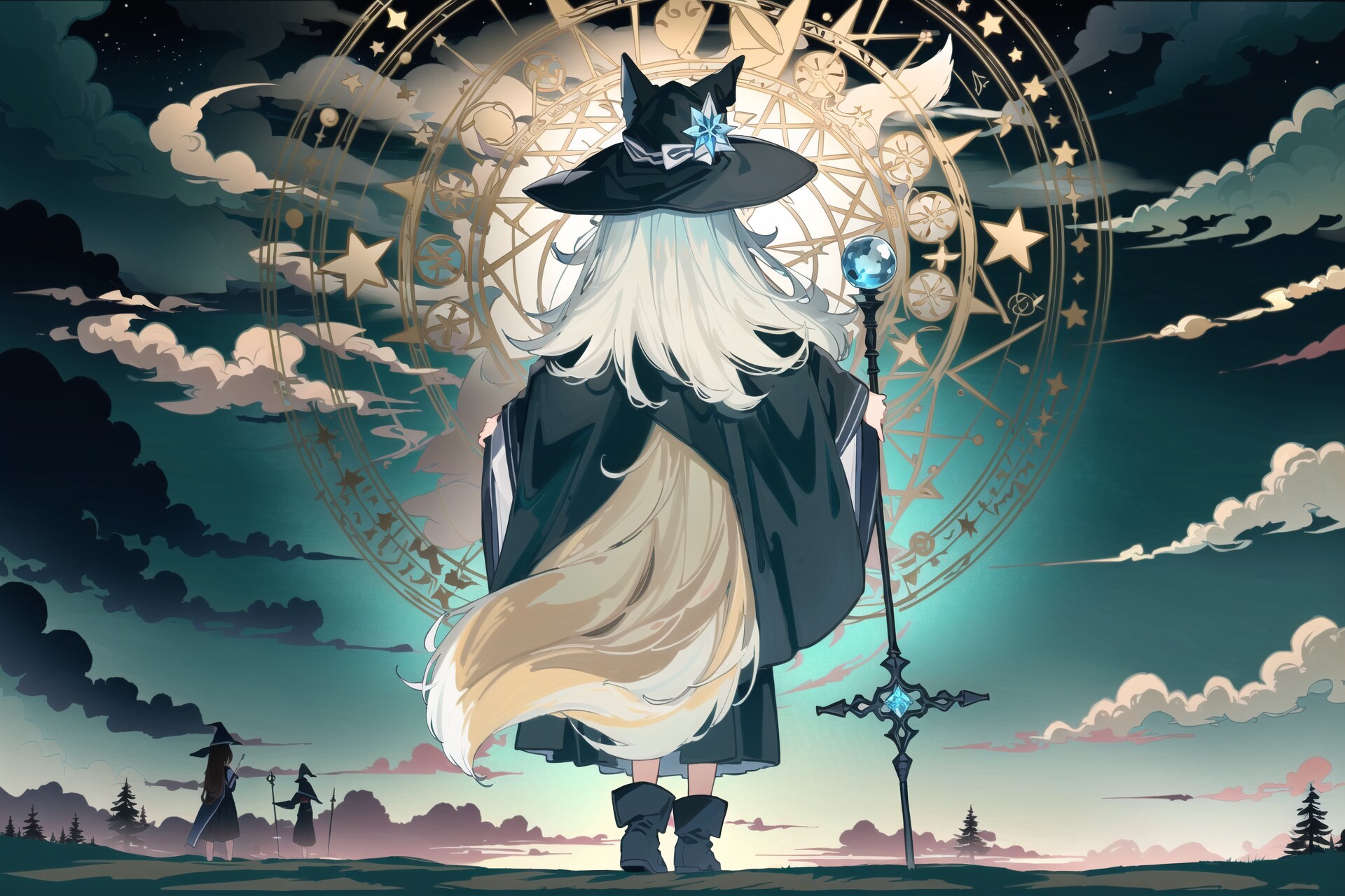 空に描く魔法陣