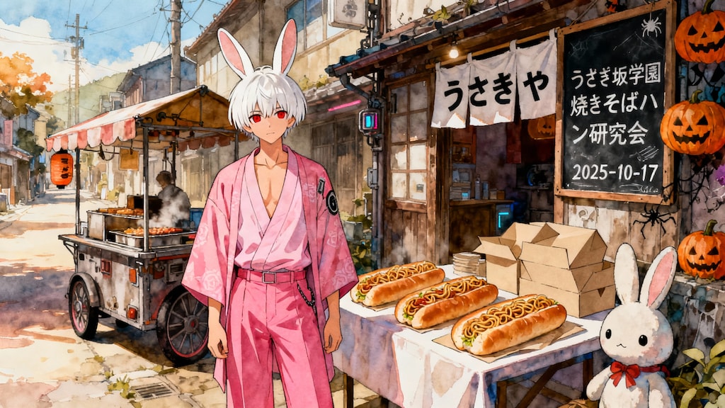 今日の焼きそばパン　2025-10-17