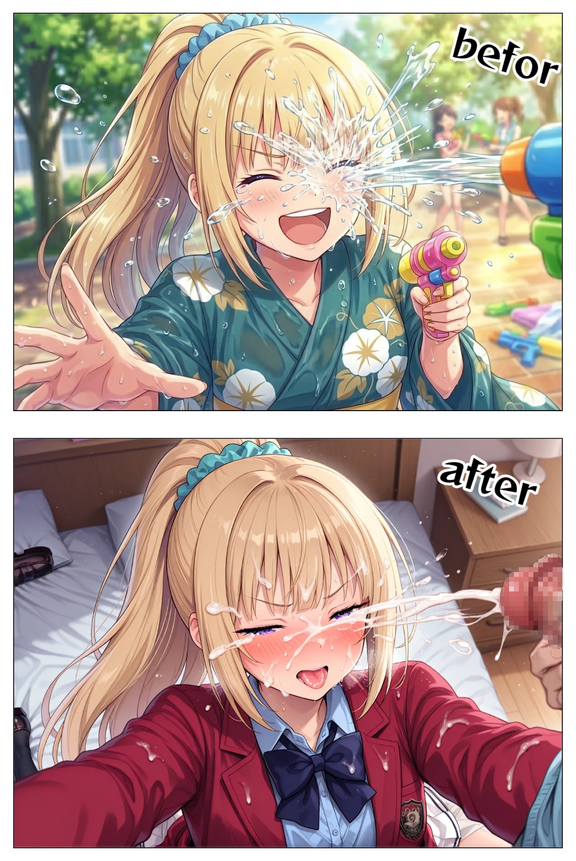 水遊び