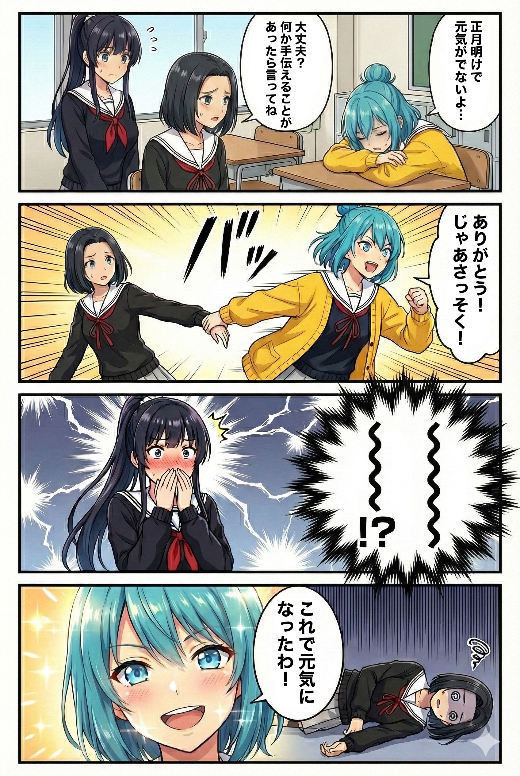 うちの子4コマ-17 | の人気AIイラスト・グラビア