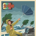 台風にお気をつけて 5枚目