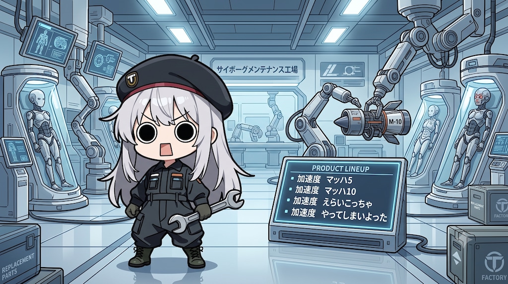 サイボーグメンテナンスえらいこっちゃ嬢