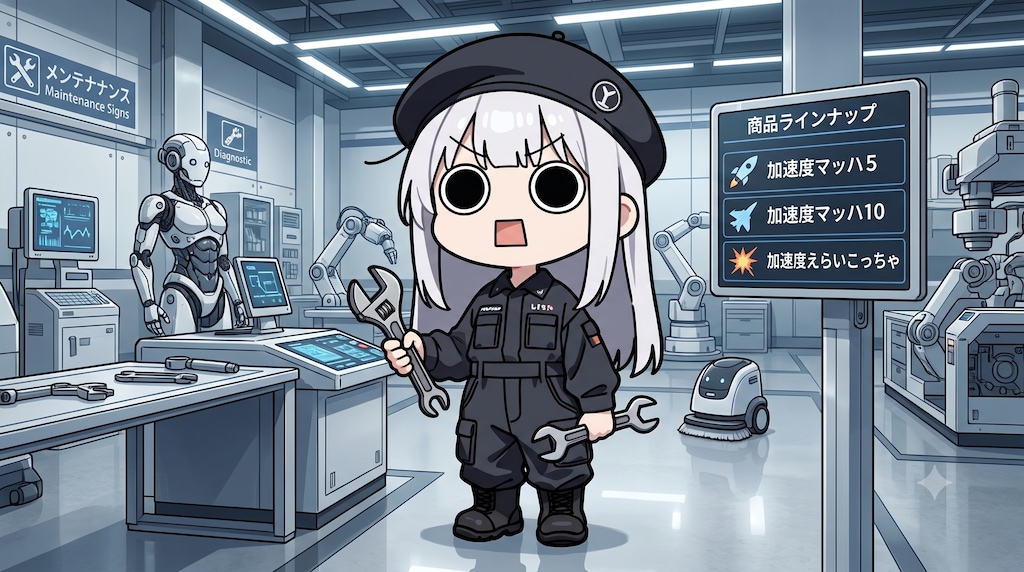 サイボーグメンテナンスえらいこっちゃ嬢