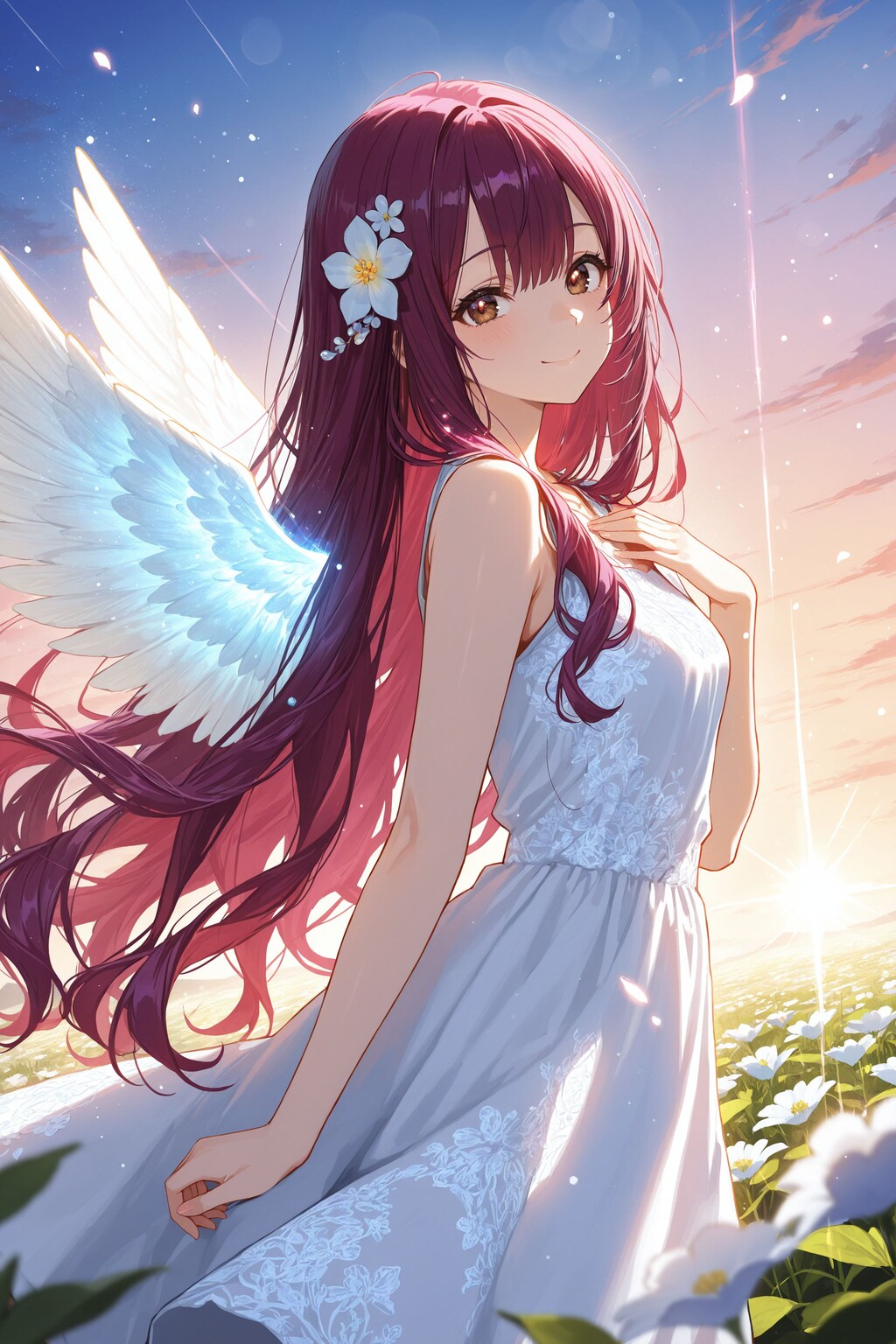 天使さん頑張ります