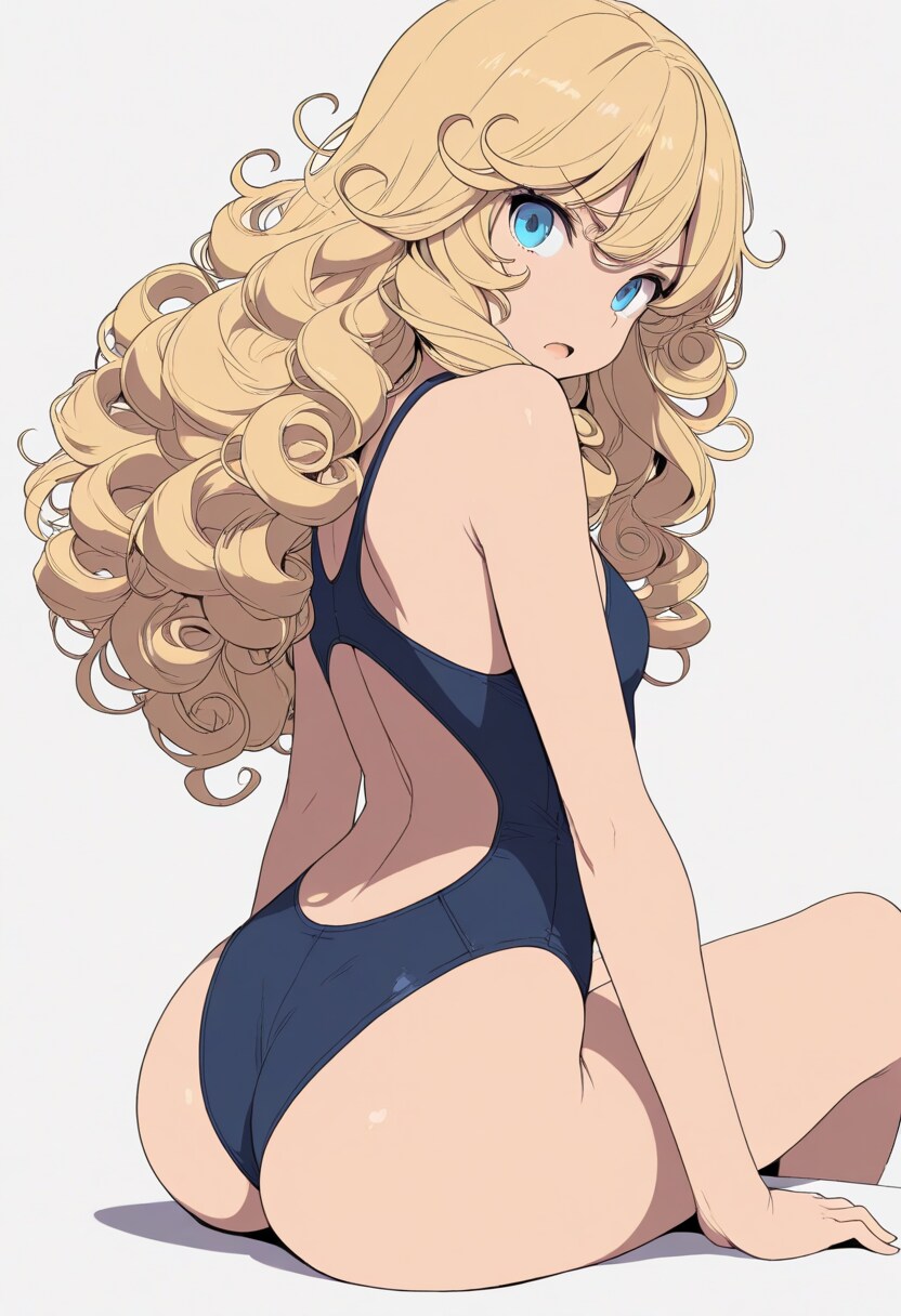 スクール水着な一軍女子ちゃん
