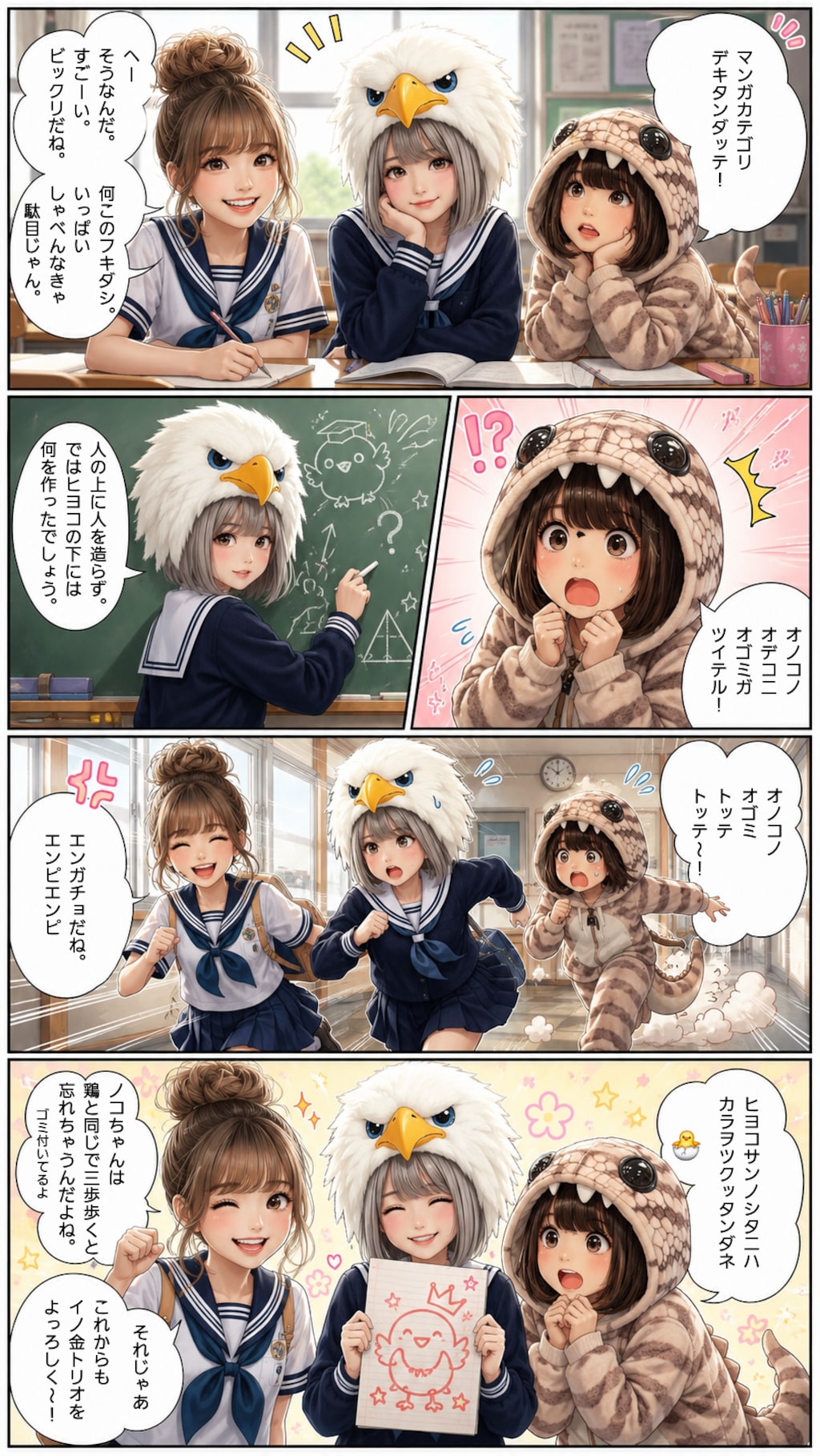 セリフ後入れ漫画