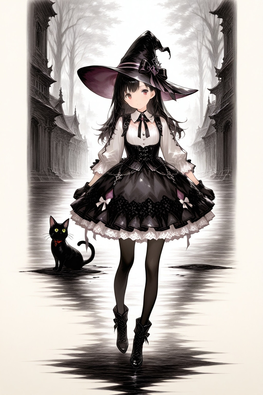 魔女と黒猫