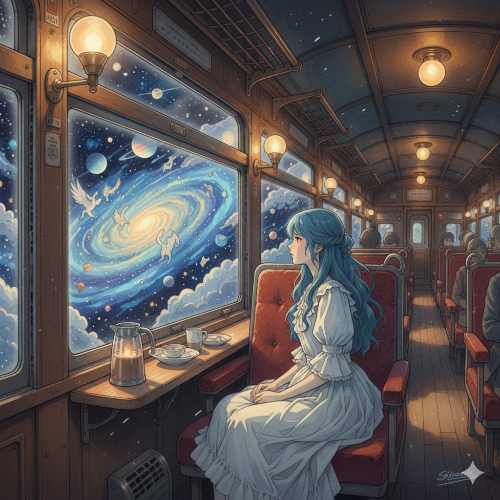 銀河鉄道の旅 | の人気AIイラスト・グラビア