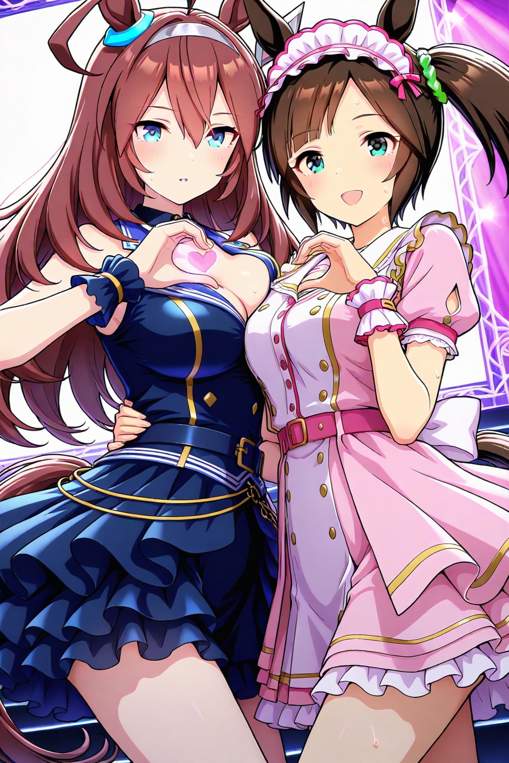 推しの2人が参加したフェスで💖成分を補給するトレーナー♪