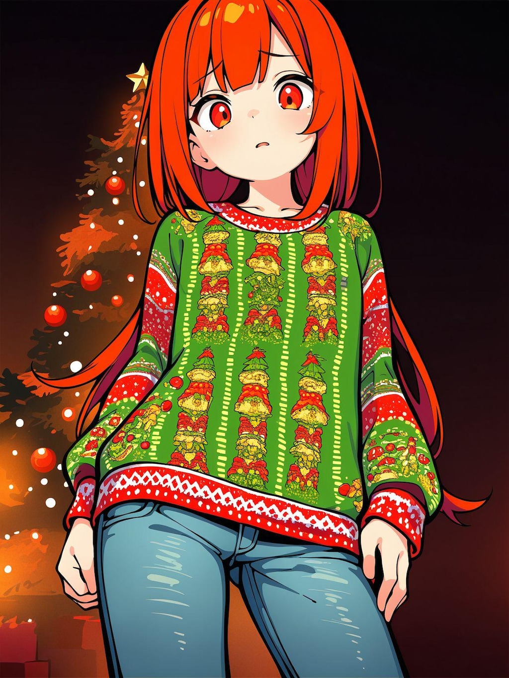 ふらっとちぇすたーず！　のアグリークリスマスセーター選手権