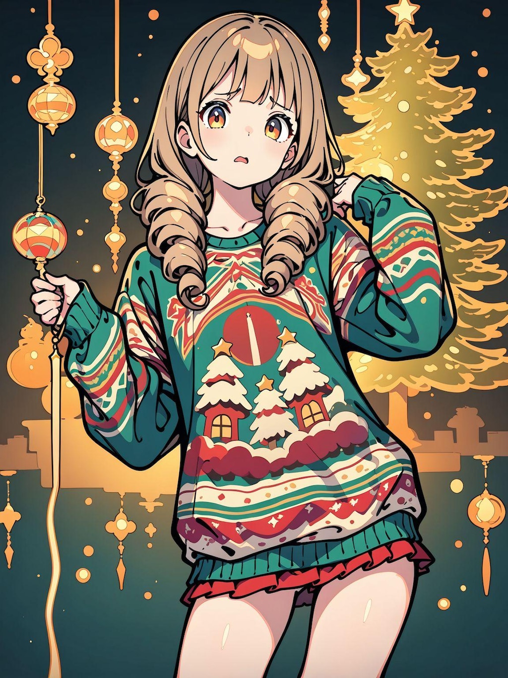 ふらっとちぇすたーず！　のアグリークリスマスセーター選手権