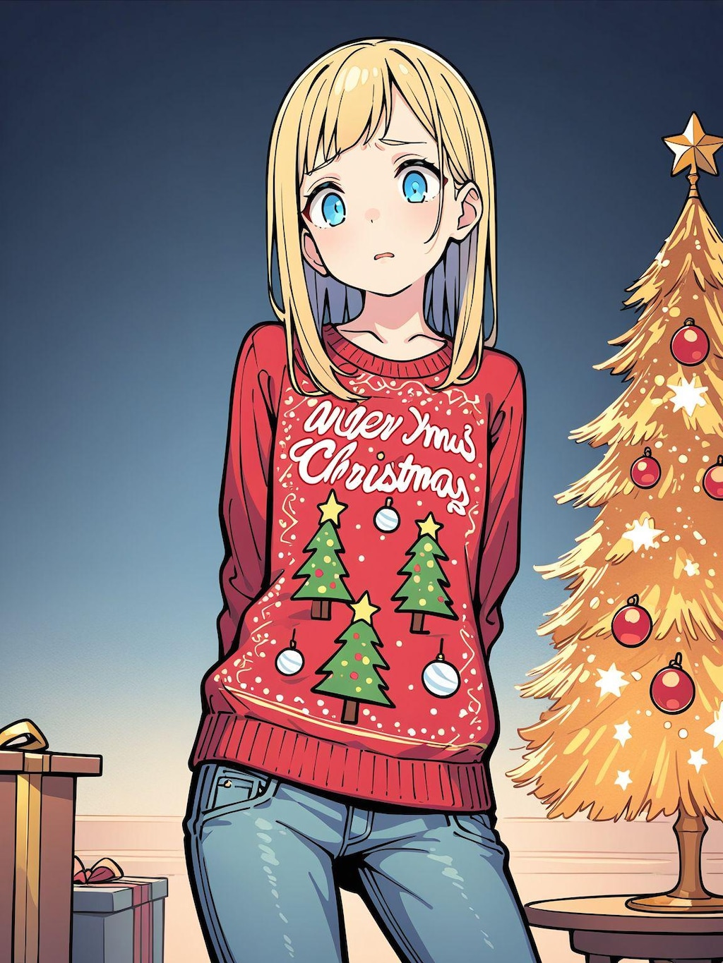 ふらっとちぇすたーず！　のアグリークリスマスセーター選手権