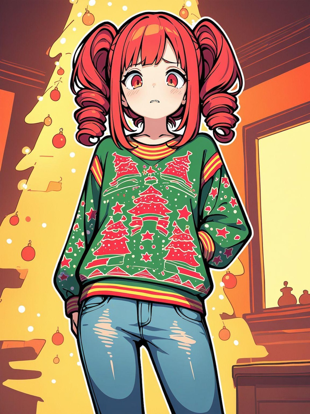 ふらっとちぇすたーず！　のアグリークリスマスセーター選手権