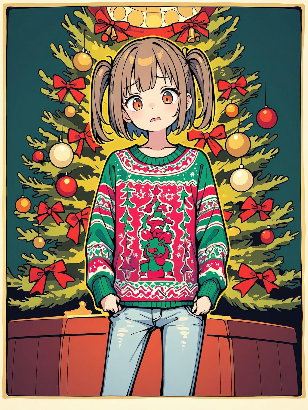 ふらっとちぇすたーず！　のアグリークリスマスセーター選手権