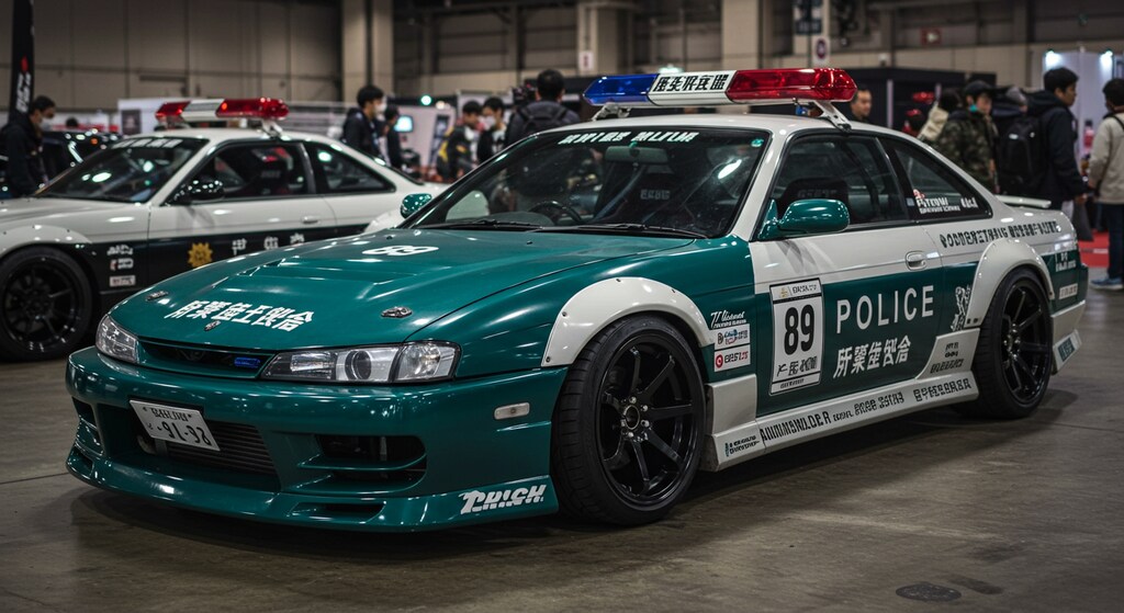 S14シルビアパトロールカー
