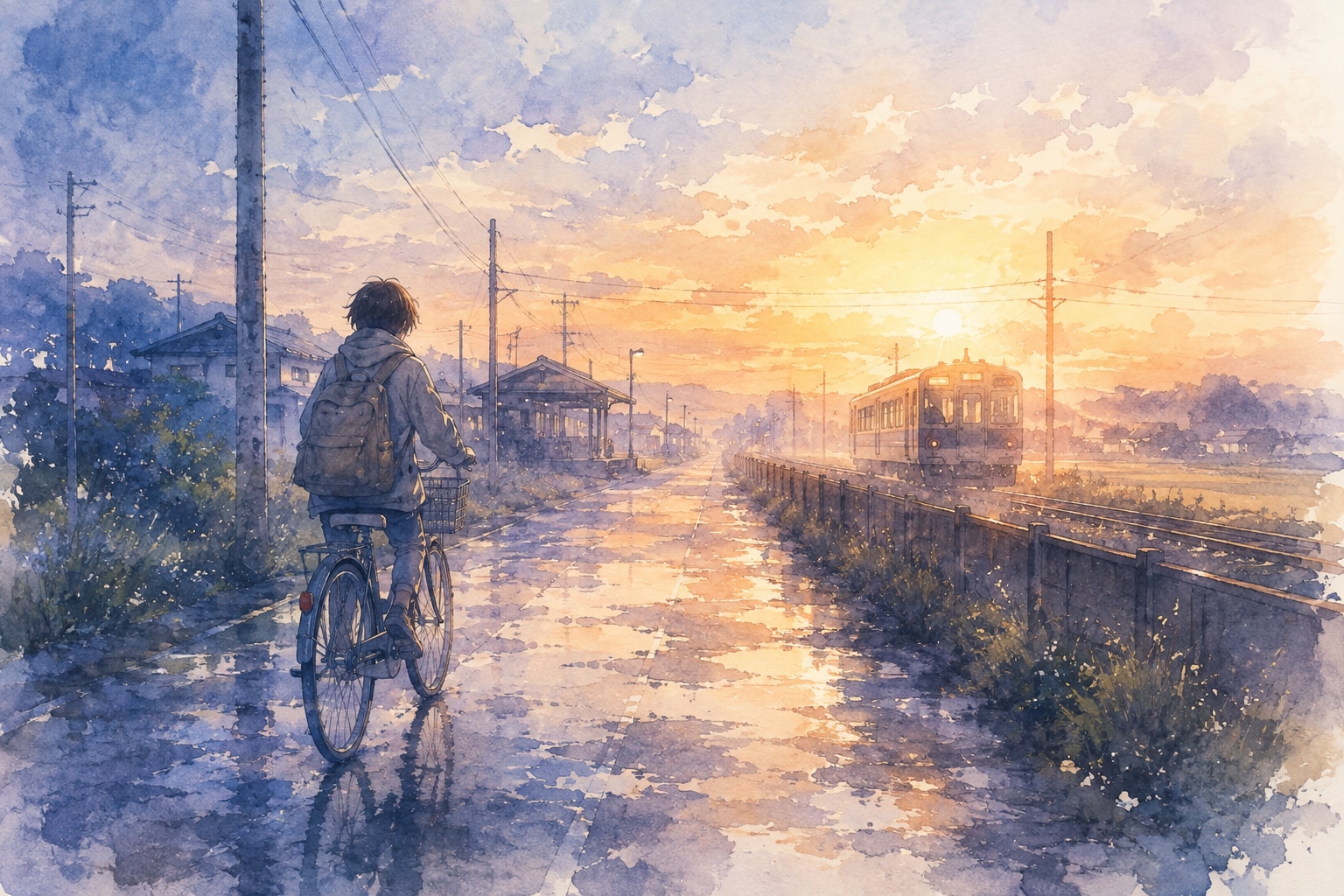 車輪は、まだ回ってる | の人気AIイラスト・グラビア