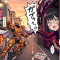 正義の牛丼マン！vs…？ 3枚目