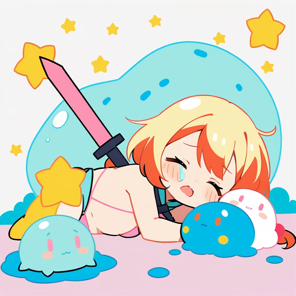 スライムに負けちゃった