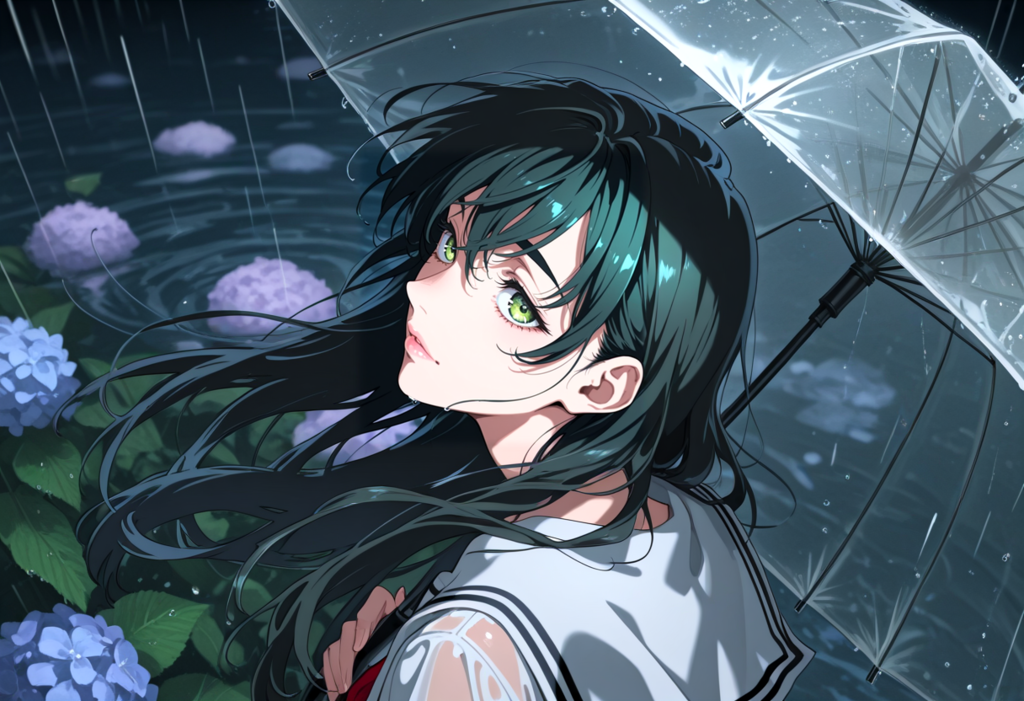 雨は近く心は遠く