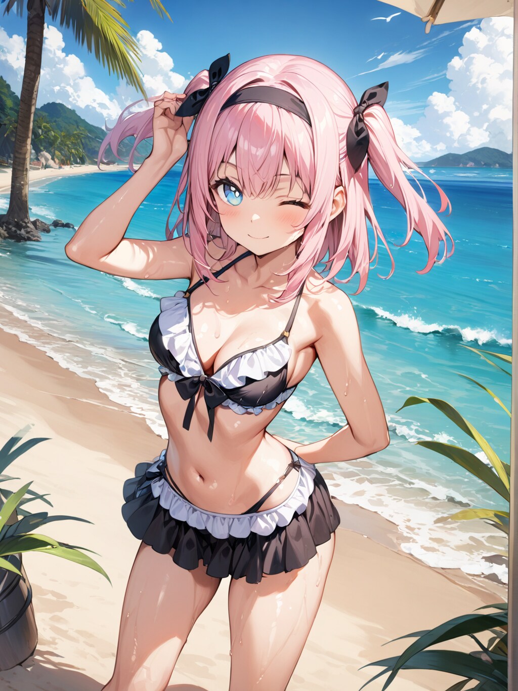 うすももちゃんと夏のひととき🍑