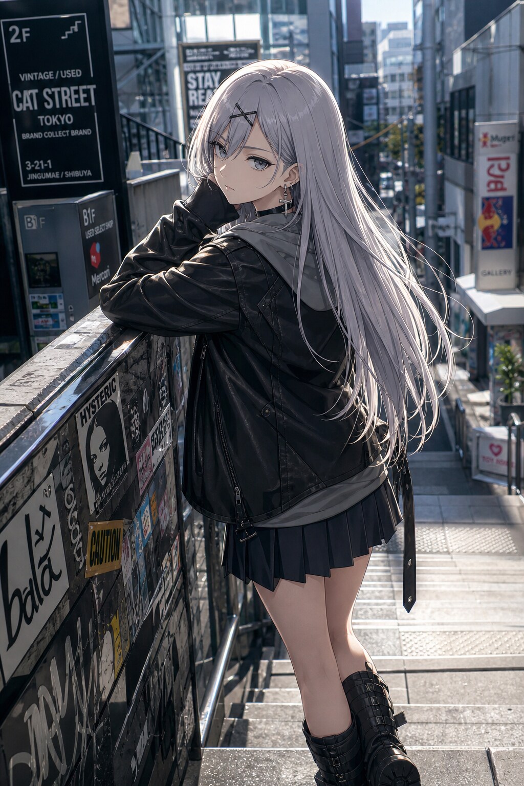 ストリートスナップ風