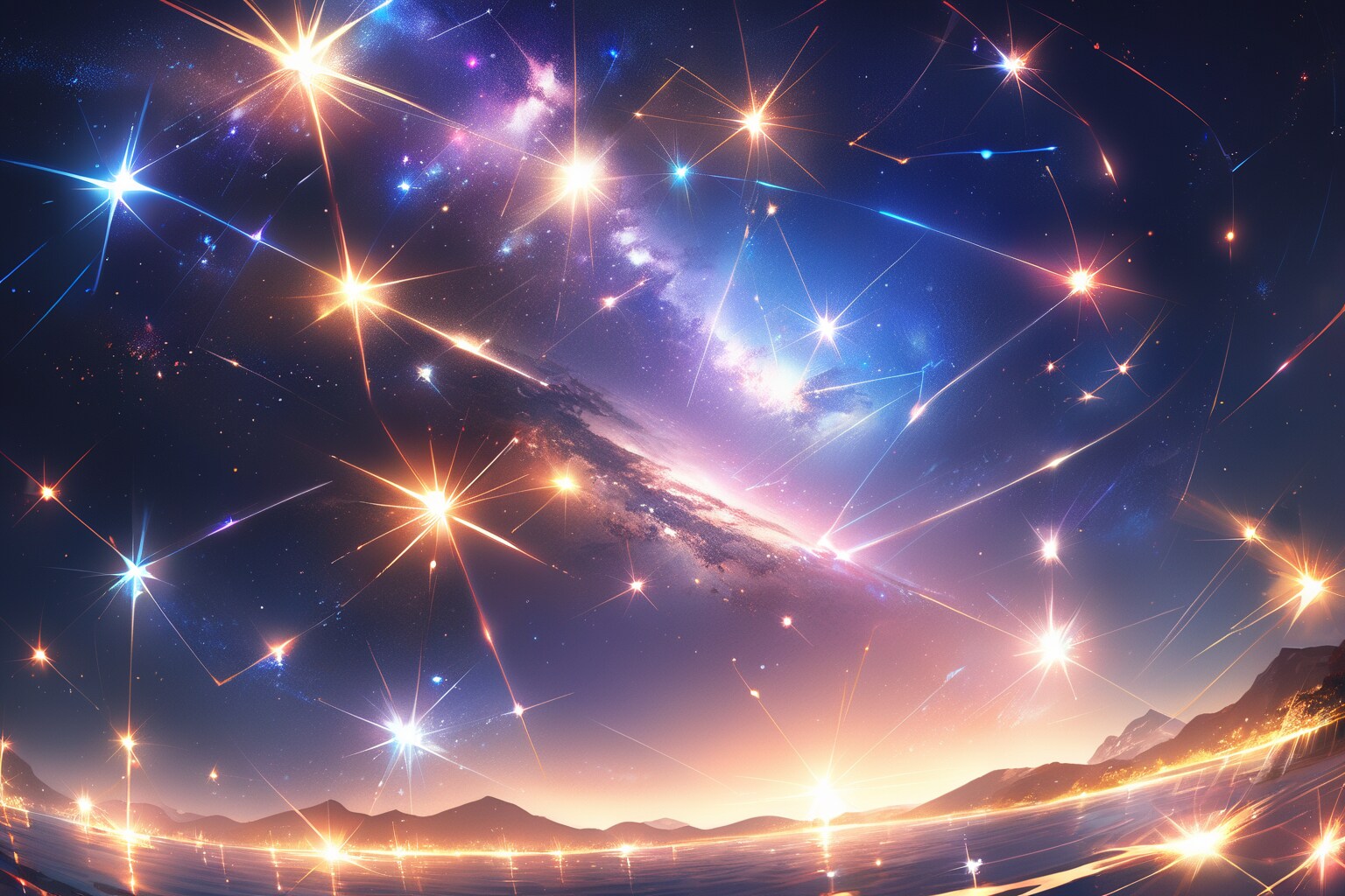 夏の夜空⭐️ Summer Constellations
