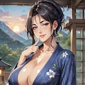 温泉に入っていたら嫁母が入ってきた 2枚目