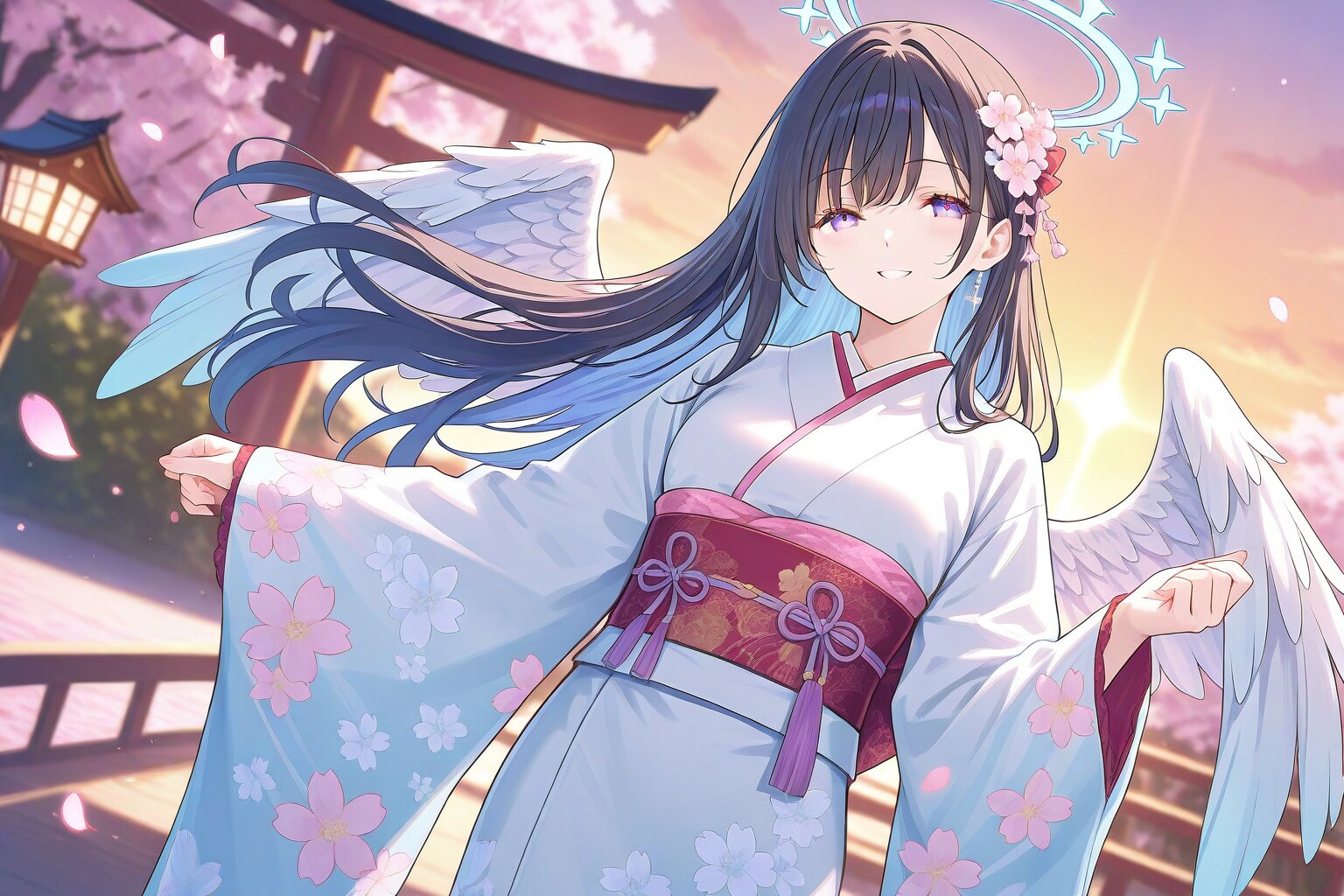 着物の天使UNICORN | の人気AIイラスト・グラビア