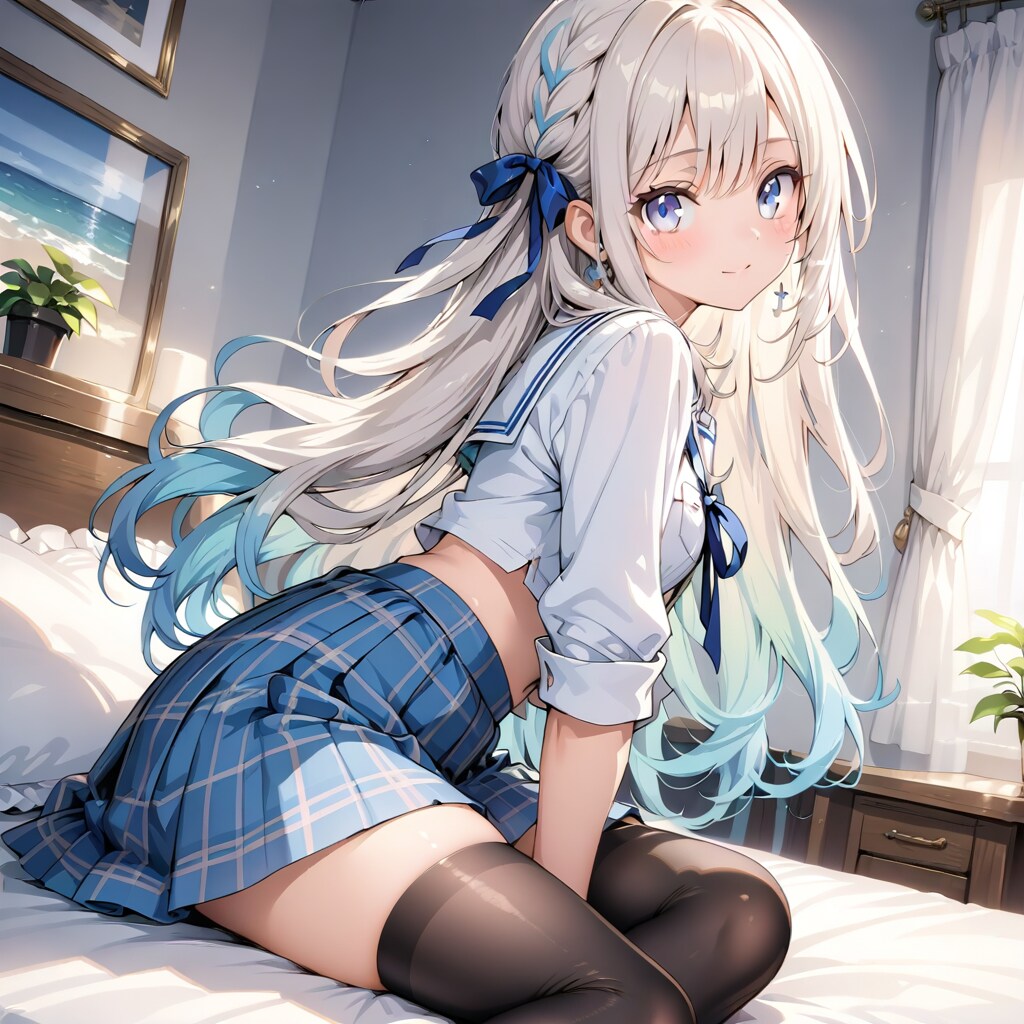 銀髪ちゃん