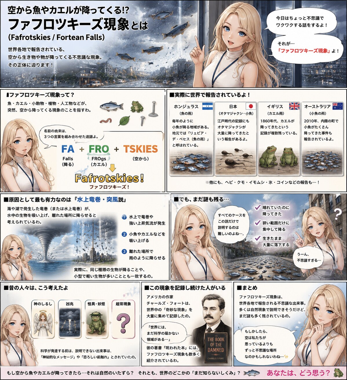 空から降ってくるもの