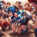 🏉泥まみれの女子ラグビー 127 7枚目