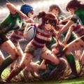 🏉泥まみれの女子ラグビー 127 2枚目