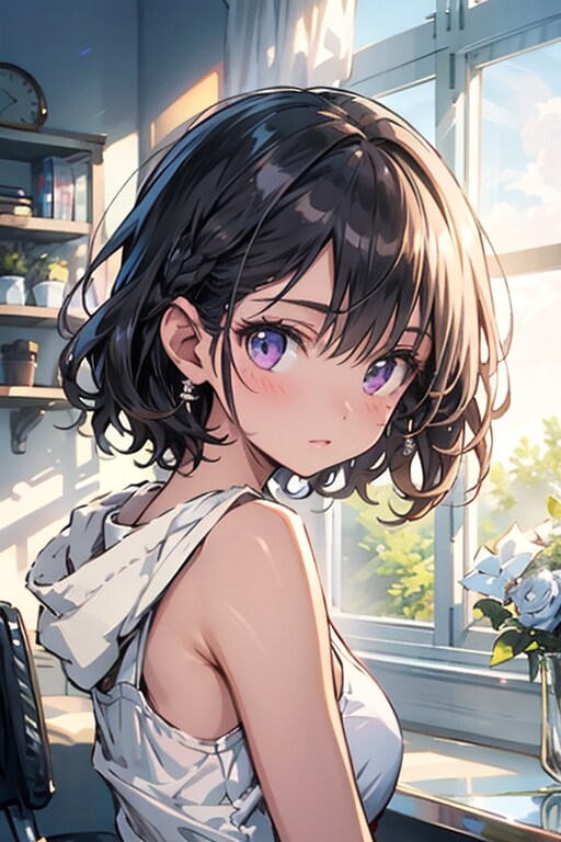 黒髪9 | の人気AIイラスト・グラビア