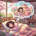 春眠、よだれは甘い夢のあと 2枚目