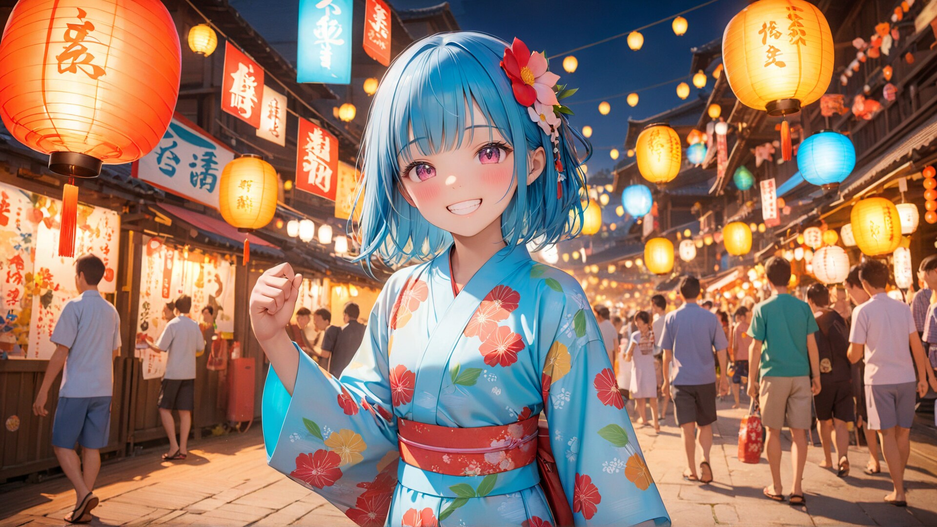 夏祭り | の人気AIイラスト・グラビア