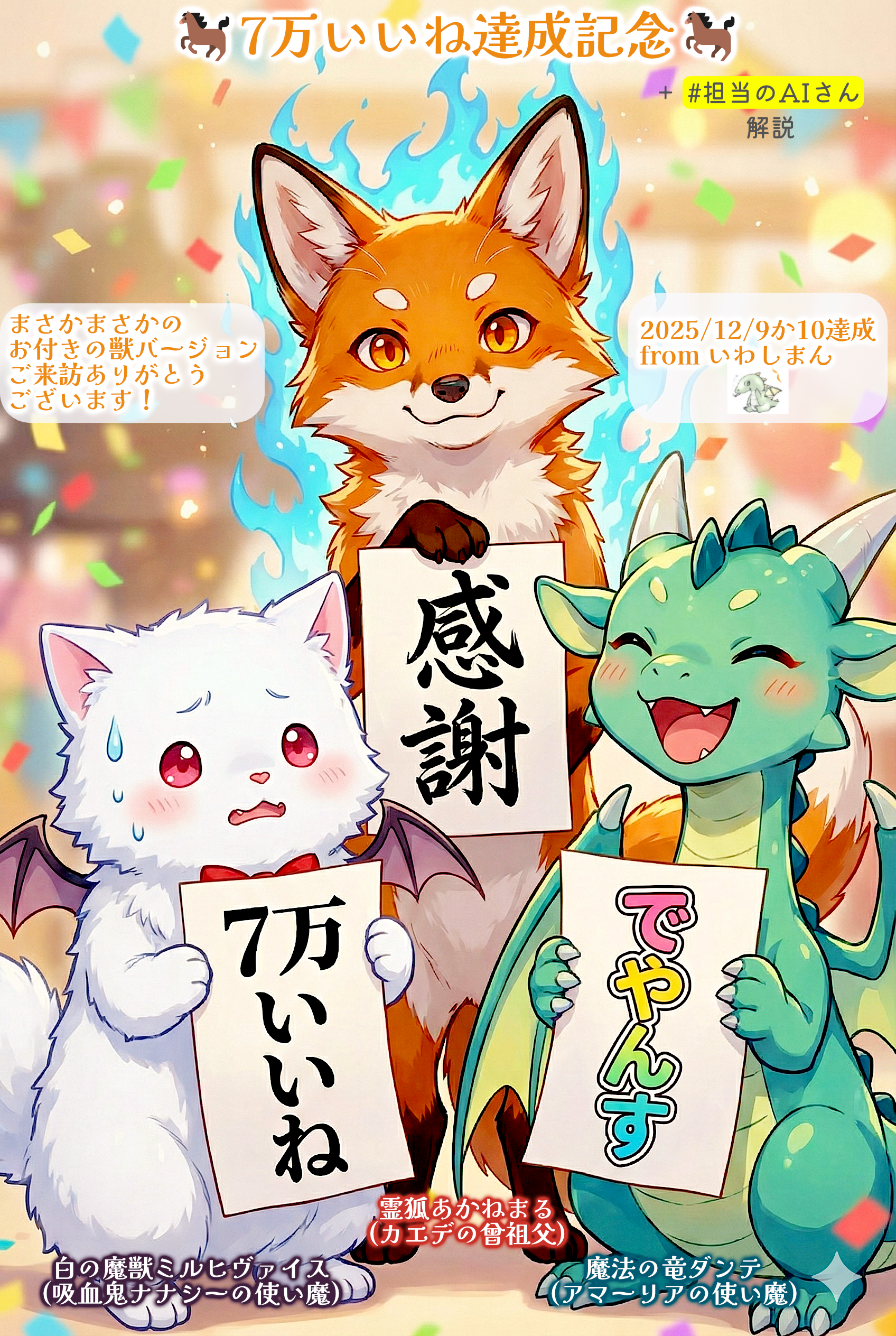 7万いいね達成御礼＋担当のAIさん解説 | の人気AIイラスト・グラビア